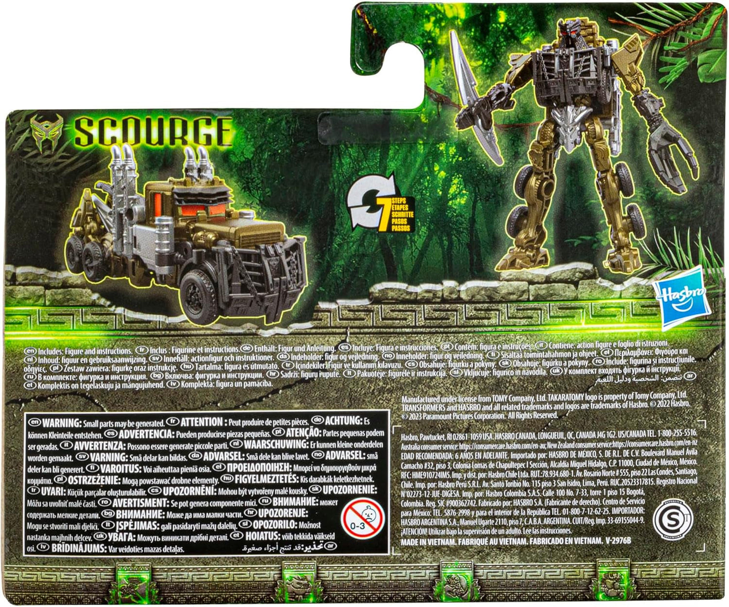 Transformers MV7 BA Battle Changer Scourge Action figures Naty Shop