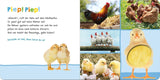 Ascolta, chi potrebbe essere? - Animali da fattoria: accarezzare e ascoltare | Libro illustrato in cartone di alta qualità con 5 suoni ed elementi tattili per bambini a partire dai 18 mesi Baby Toys Naty Shop
