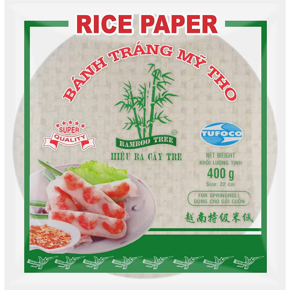 ALBERO DI BAMBÙ - Carta di riso 22 cm. (Panini estivi) - 1 x 400 g
