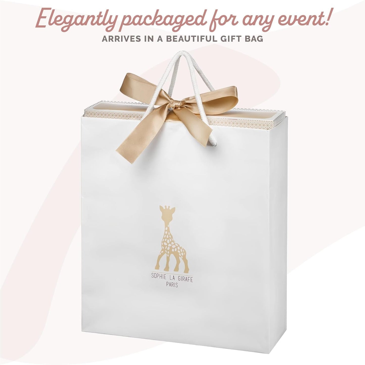 Set regalo di compleanno Sophie la giraffa Pouet sonaglino sophisticated 00012 Toys Bebe Naty Shop