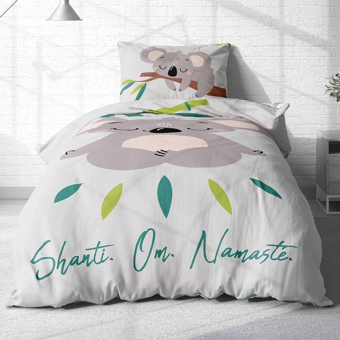 Biancheria da letto per bambini e ragazzi, unisex, Ursulet Koala, cotone Biancheria da letto - bambini Naty Shop