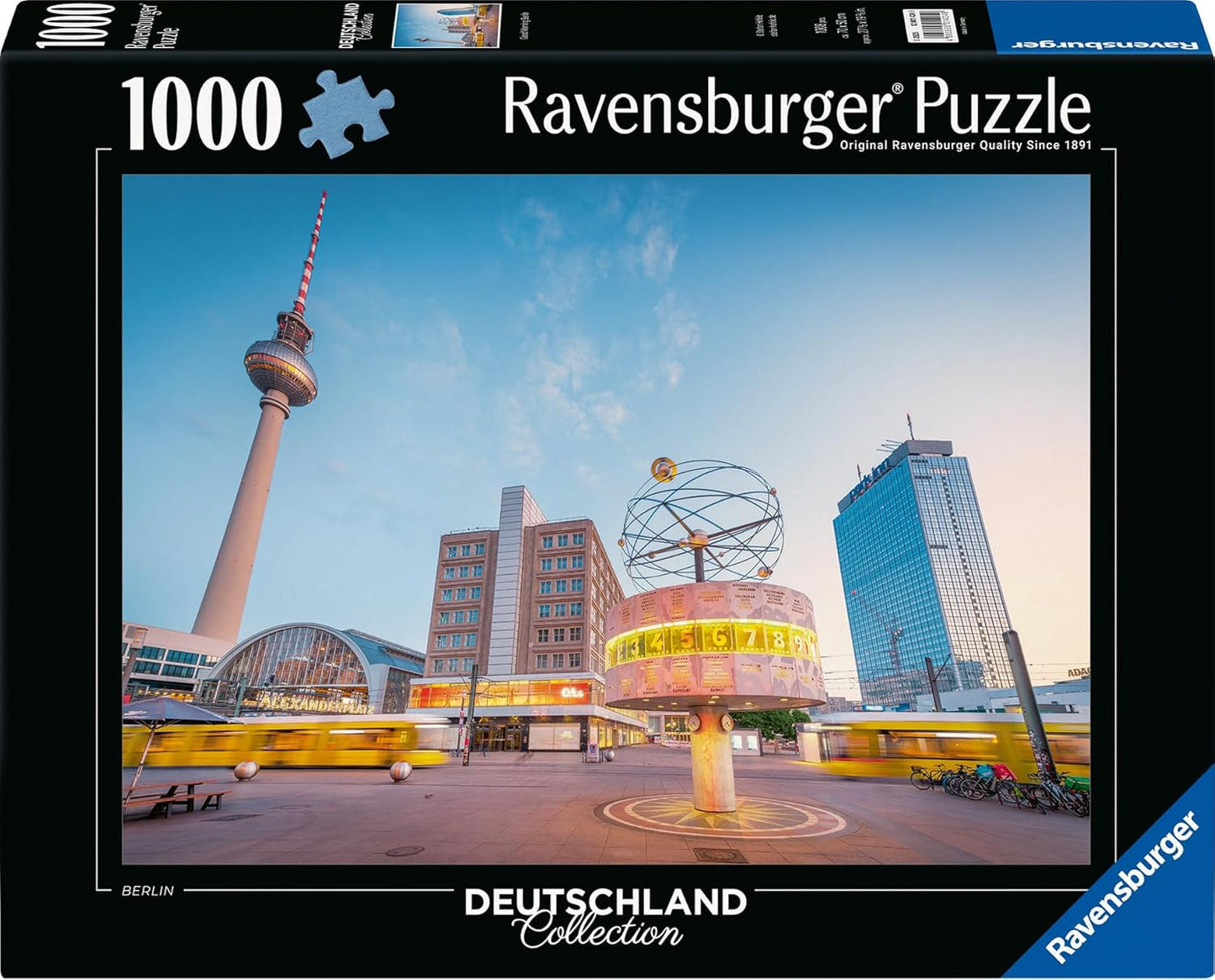 Ravensburger Puzzle 12001424 - Buongiorno Berlino - Collezione da 1000 pezzi Puzzle Germania Per adulti dai 14 anni in su Puzzle Naty Shop