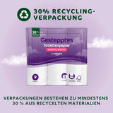 By Amazon Carta igienica, Trapuntata a 3 veli, Morbida e vellutata, 36 Rotoli (9 Rotoli, Confezione da 4), 200 Fogli per Rotolo, Certificato Fsc