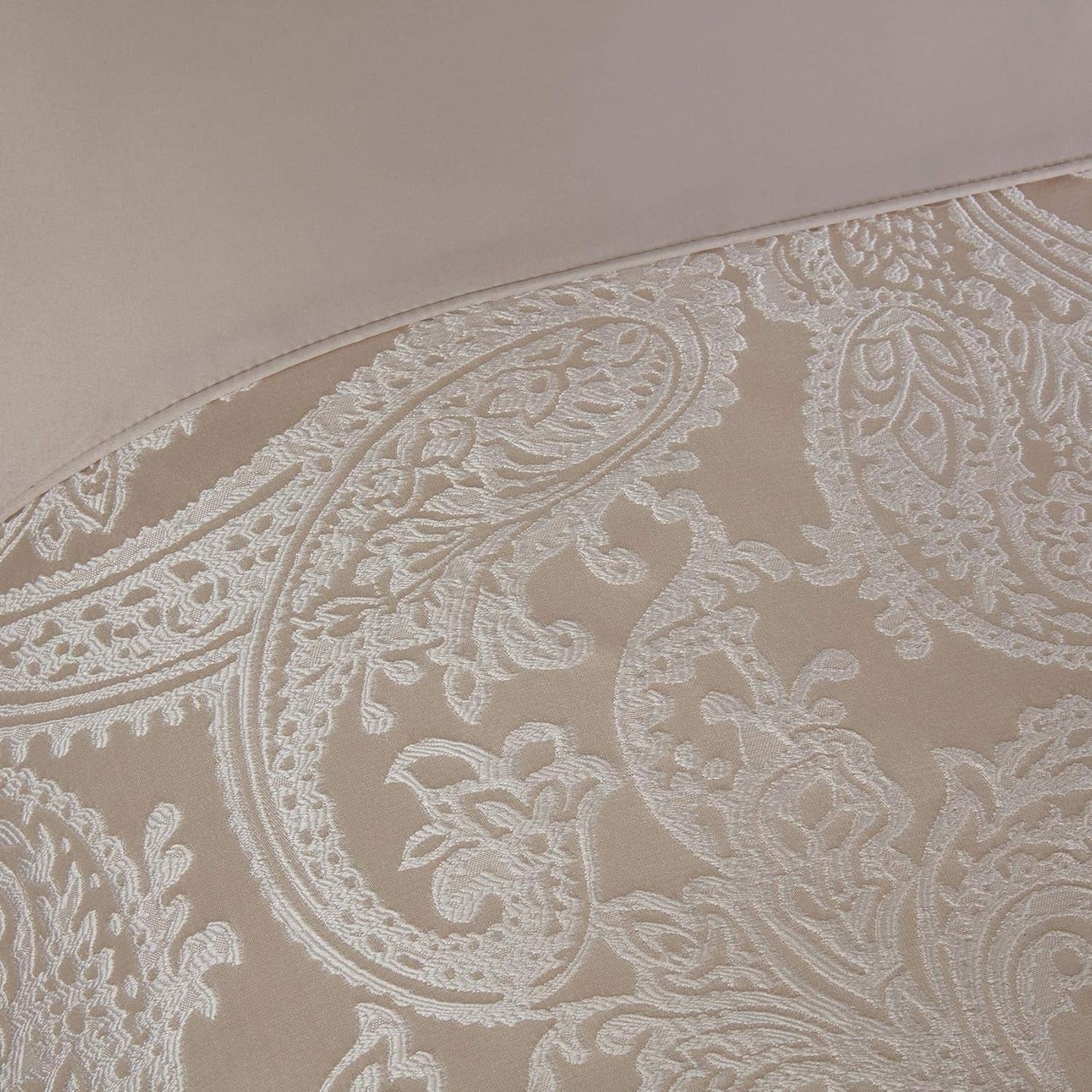 Piumino duchesse per letto king size, 100% poliestere, panna Emma Barclay Letti e Piumini