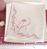 Appartina Elegantia 40X40 cm Tovaglioli Airlaid Simil Tessuto, Tovagliolo Nuziale di Alta Qualità, Tovaglioli Nuziali Simil Tessuto Tovaglioli Usa E Getta per Varie Occasioni (Rosa Antico)