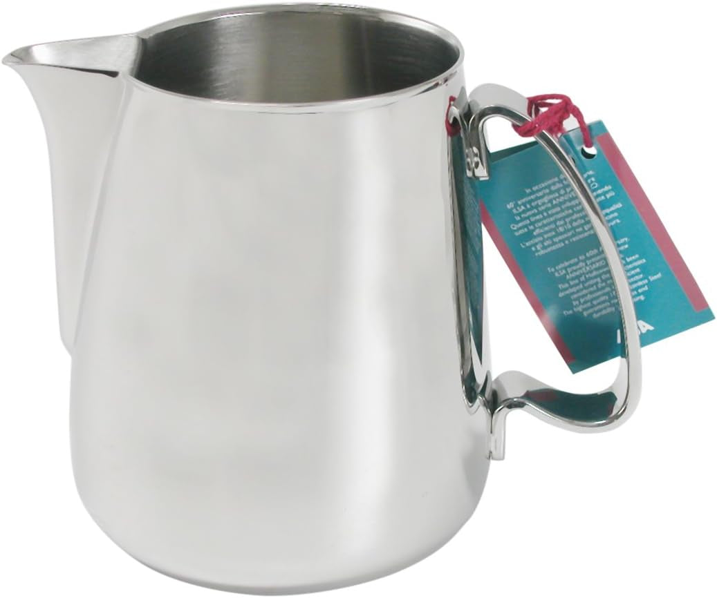 Lattiera Anniversario per 6 tazze, acciaio inox