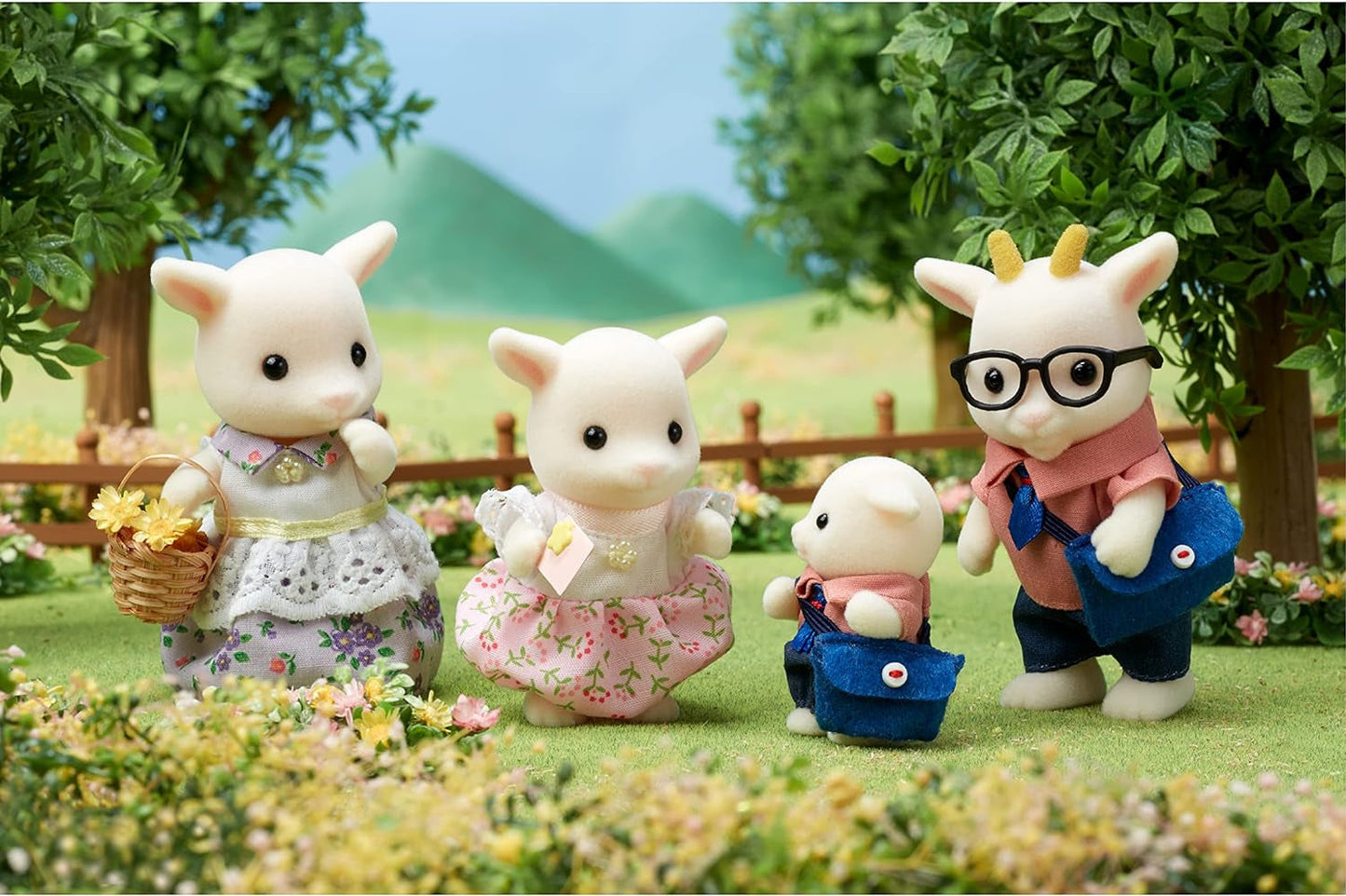 Sylvanian Families 5622 Famiglia di capre - Figure di case delle bambole