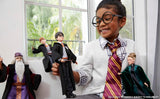 Mattel Harry Potter - Bambola da collezione (circa 26 cm) con uniforme di Hogwarts, tunica e bacchetta di Grifondoro, giocattolo da 6 anni FYM50 Action Figures Naty Shop