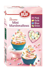 RUF Mini Marshmallows, colori pastello, 45 grammi Naty Shop Mini Marshmallows 45 grammi