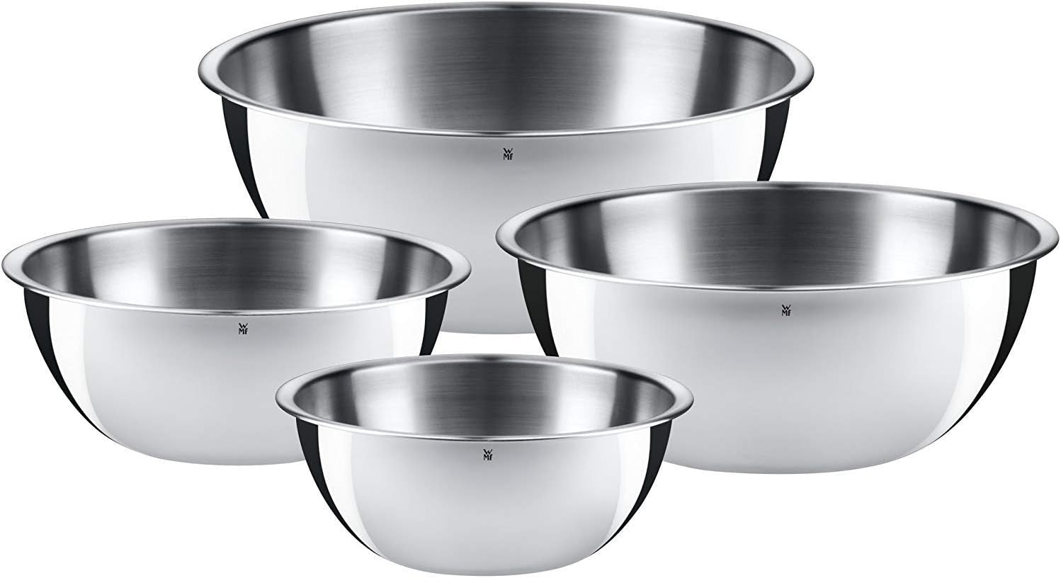WMF Ceramill Oakwood Cromargan set, macinacaffè elettrico e set ciotole Gourmet For The Kitchen 4 pezzi Macinini e Affettatrici Naty Shop