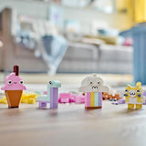 LEGO 11028 Classico set da costruzione creativo pastello Scatola di mattoncini, giocattolo da costruzione per ragazze e ragazzi dai 5 anni in su con modelli; gelato, dinosauro, gatto e altro ancora Set da costruzione Acquista il negozio LEGO