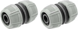 Riparatore Gardena da 13 mm (1/2 pollice) e 15 mm (5/8 pollice): riparazione facile e veloce del tubo senza attrezzi, Power Grip, elevata forza di serraggio, in scatola (18232-20)