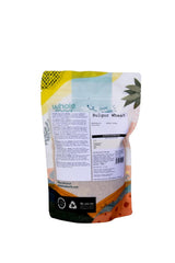 Bulgur di grano integrale terrestre - non OGM - naturale - vegano - senza latticini - senza zuccheri aggiunti, 500g