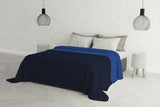 Biancheria da letto italiana Estivo letto singolo, lino, Acqua, 170 X 270 Cm Piumini e trapunte Naty Shop Blu 260 X 270 Cm