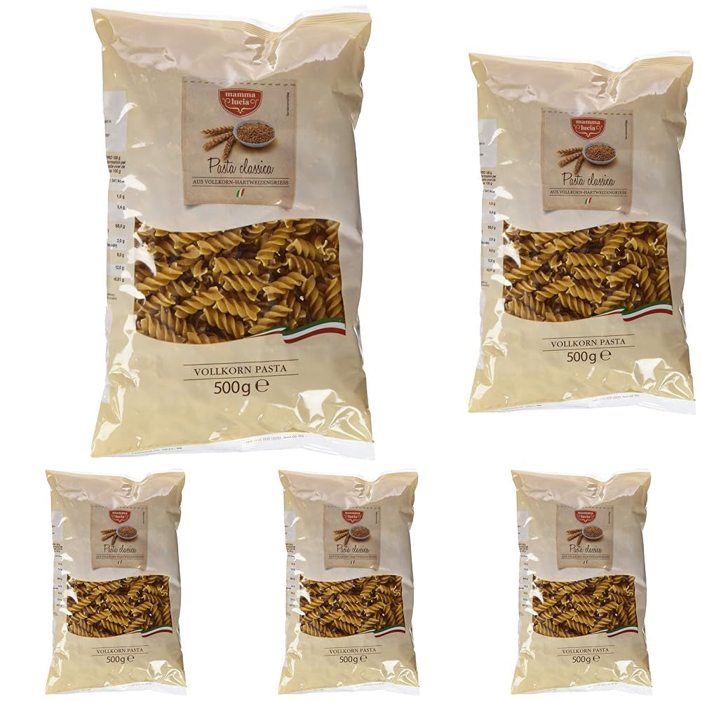 Pasta integrale a spirale, 500 g
