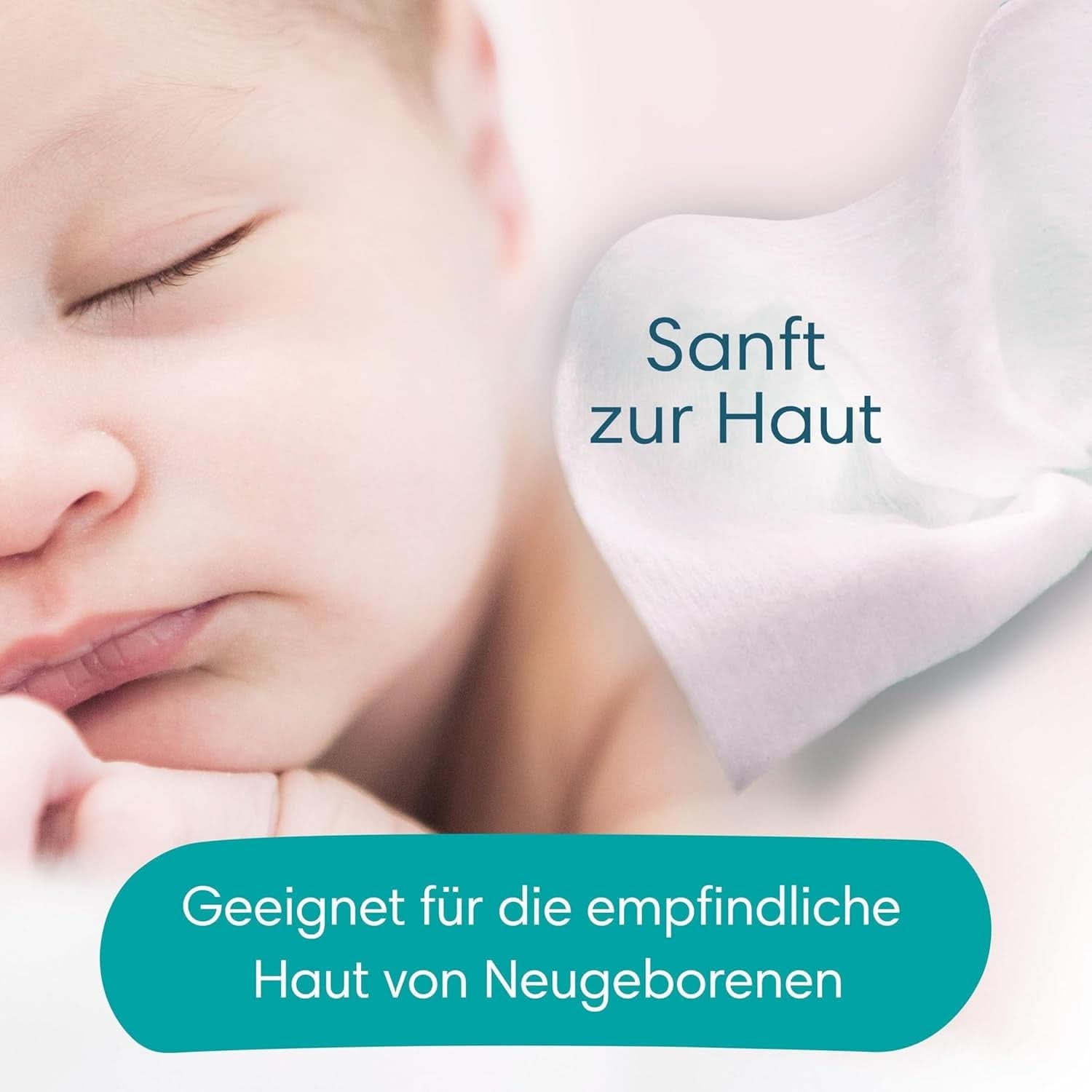 Pampers Sensitive Feuchttücher 5 Packungen Mit 52 Stück - 260 Feuchttücher, Ohne Duft, Für Eine Sanfte und Weiche Reinigung Naty Shop