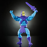 Giocattolo Masters of the Universe Origins, figura di Skeletor della collezione di cartoni animati, cattivo in piedi a ca. 14 cm con armatura, bastone, spada e 2 maschere, Action figures HYD24 Naty Shop