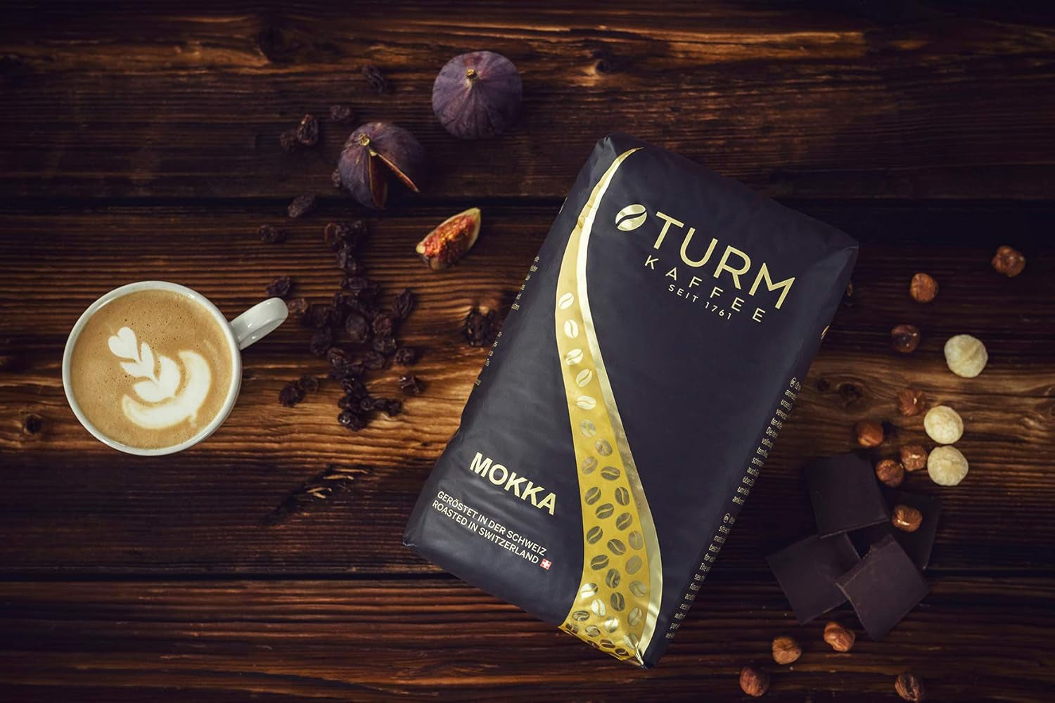 - Moka 1000g | Caffè forte per Schümli ed espresso da macchine completamente automatiche | Caffè in grani tostati interi | Con il 90% di Arabica