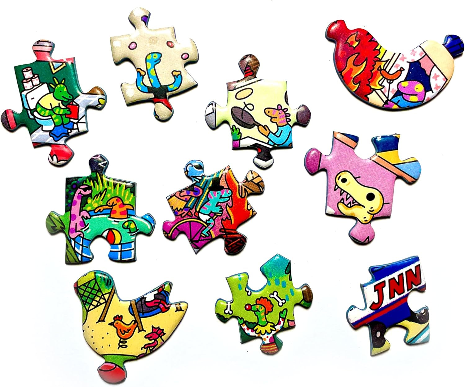 Big Rockstadt - Puzzle da 1000 pezzi di The Magic Puzzle Company - Serie Quattro Puzzle Naty Shop
