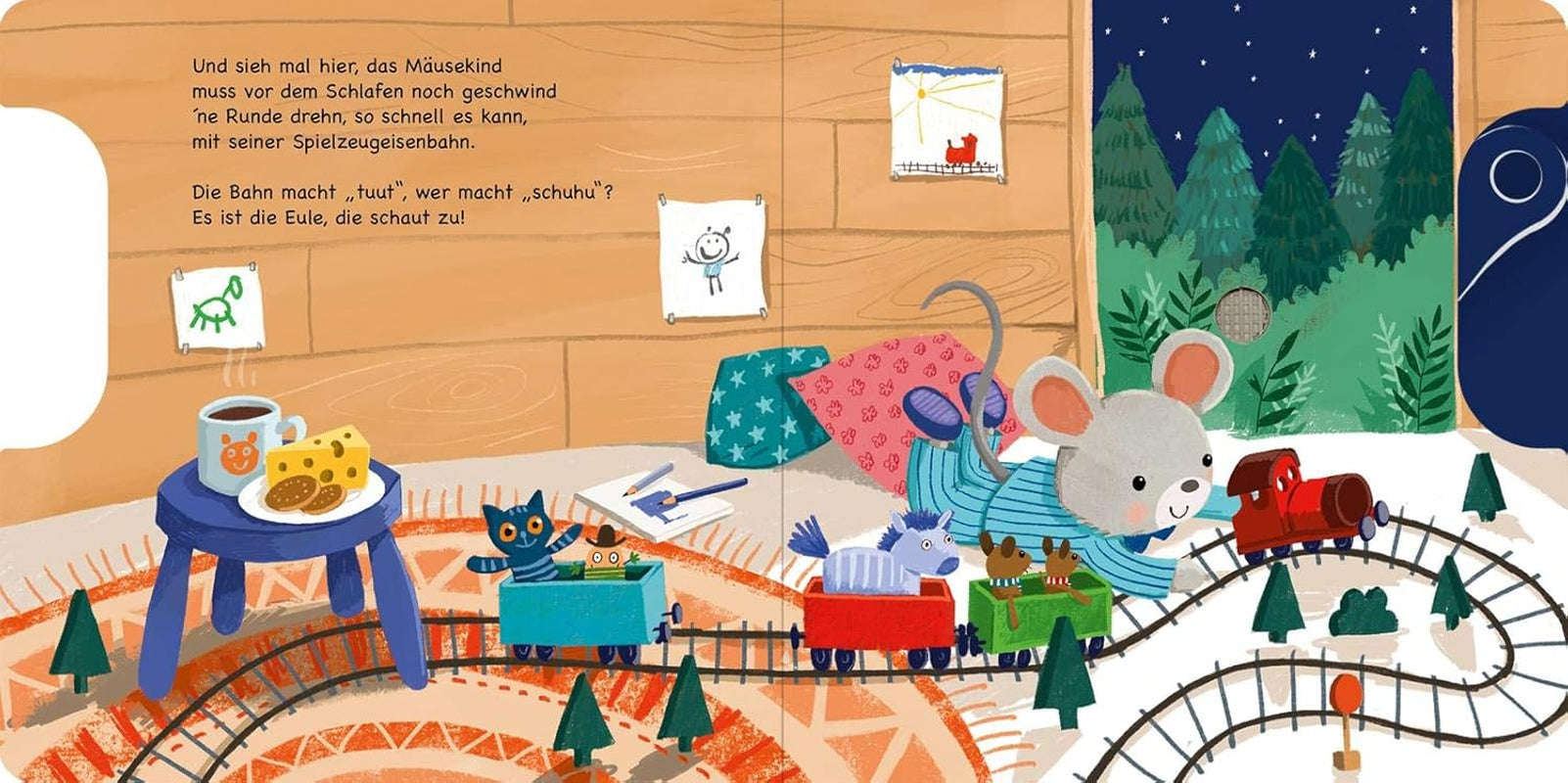 Sciò, sciò, adesso dormi anche tu!: Slider e 11 suoni | Un libro innovativo con suoni slider per i più piccoli dai 18 mesi di età Bebe Naty Shop Toys