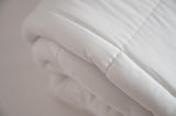 Piumino TRAMAS+ 200 Gr/M² per letto in fibre cave siliconate - 150X220 Cm - Certificato Oeko Tex - Bianco, morbido, caldo, minimalista - Letto 90 Cm Piumini e Trapunte Naty Shop
