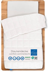 Trapunta comfort, (90 piumini / 10 piume), bianca, 155 X 220 Cm Naty Shop trapunte e trapunte 155 X 220 Cm