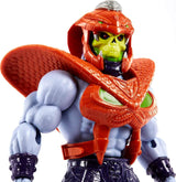 MASTERS of the UNIVERSE Snake Armor Skeletor - 16 giunti mobili, confezione retrò, mini fumetto, per bambini dai 6 anni in su e collezionisti adulti, action figure HKM68 Naty Shop