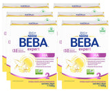 BEBA Expert HA 2 Latte di proseguimento dopo 6 mesi, omogeneizzato con proteine ​​idrolizzate, solo lattosio, senza olio di palma, confezione da 6 (6 x 550 g) Naty Shop