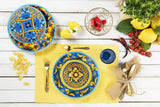 Excelsa Trinacria Teller-Set, 18 pezzi, Porzellan e Keramik