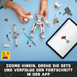 Mech X-Wing di Luke Skywalker LEGO Star Wars, mattoncini giocattolo da collezione, azione e avventura, idea regalo per ragazzi e ragazze creativi dai 6 anni in su 75390 Set da costruzione Besuche den LEGO-Store