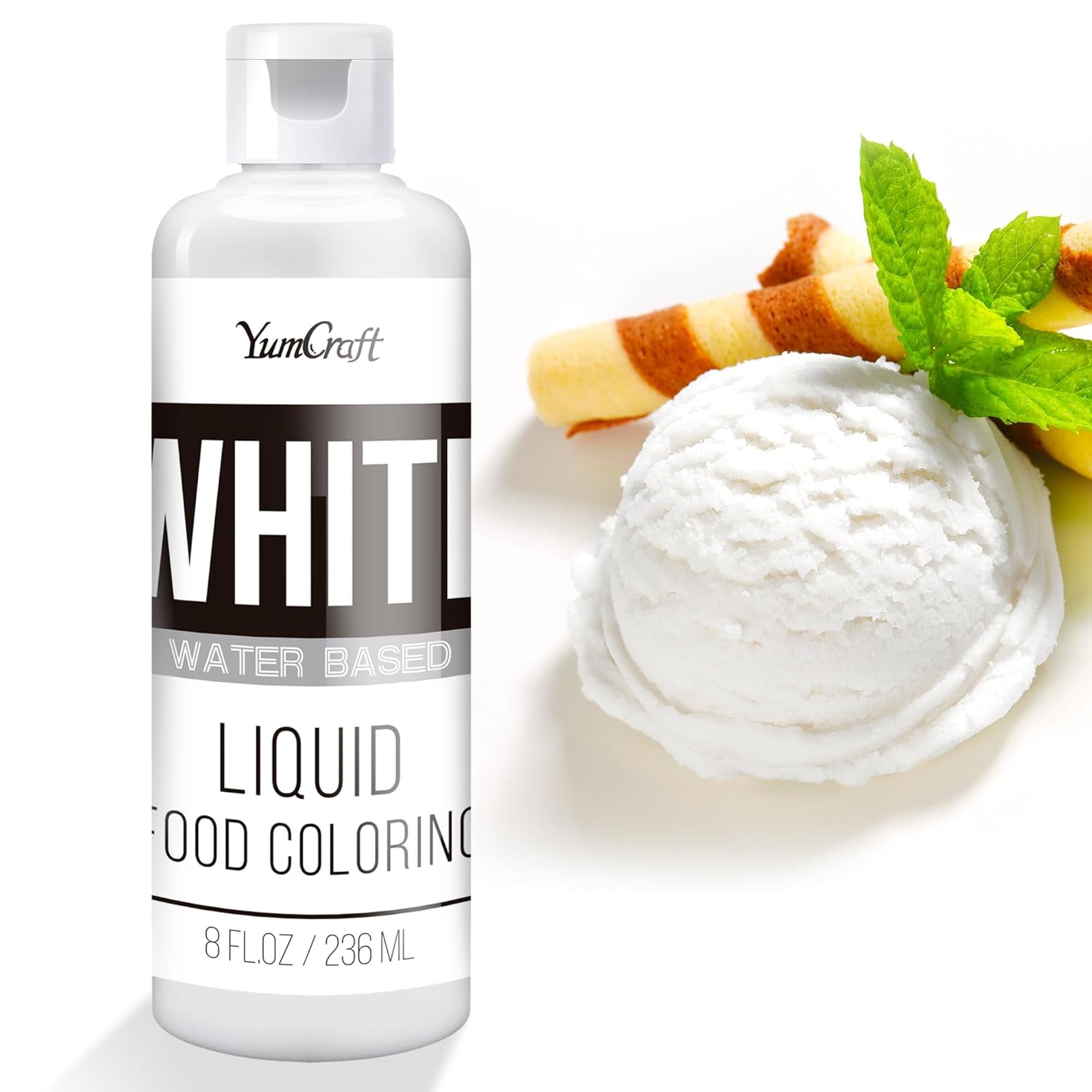 Colorante alimentare - Colorante alimentare liquido altamente concentrato per torte, prodotti da forno, uova di Pasqua, bevande - Colorante alimentare senza zucchero per fondente, glassa, slime, decorazione di torte (Red Velvet, 236 ml)