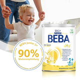BEBA Junior 2+ bevanda a base di latte a partire da 2 anni, Con HMO, Contenuto proteico adatto all'età, Solo lattosio, Senza olio di palma, Senza olio di pesce, Alimenti per bambini, Latte in polvere per bambini, Confezione da 6 (6 x 800 g)