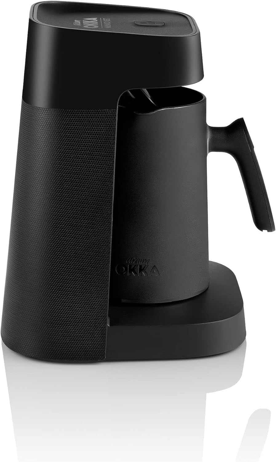 Caffettiera turca Arzum Okka MINIO JET, 400 W, capacità 5 tazze, protezione da troppopieno, sistema di allarme acustico, caffettiera turca, cromata