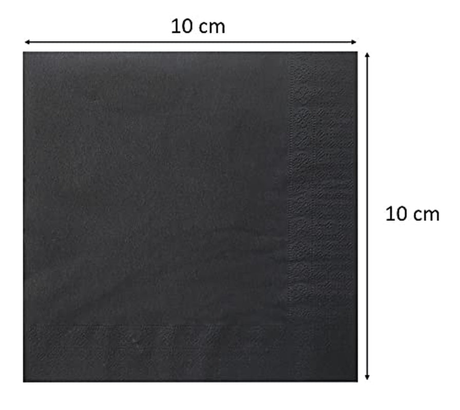 Ser22206772 Lampada a sospensione Coktail, tovagliolo, 20 X 20, 2 veli, piega 1/4, 100 tovaglioli con bordo singolo, rosso