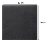 Ser22206772 Lampada a sospensione Coktail, tovagliolo, 20 X 20, 2 veli, piega 1/4, 100 tovaglioli con bordo singolo, rosso