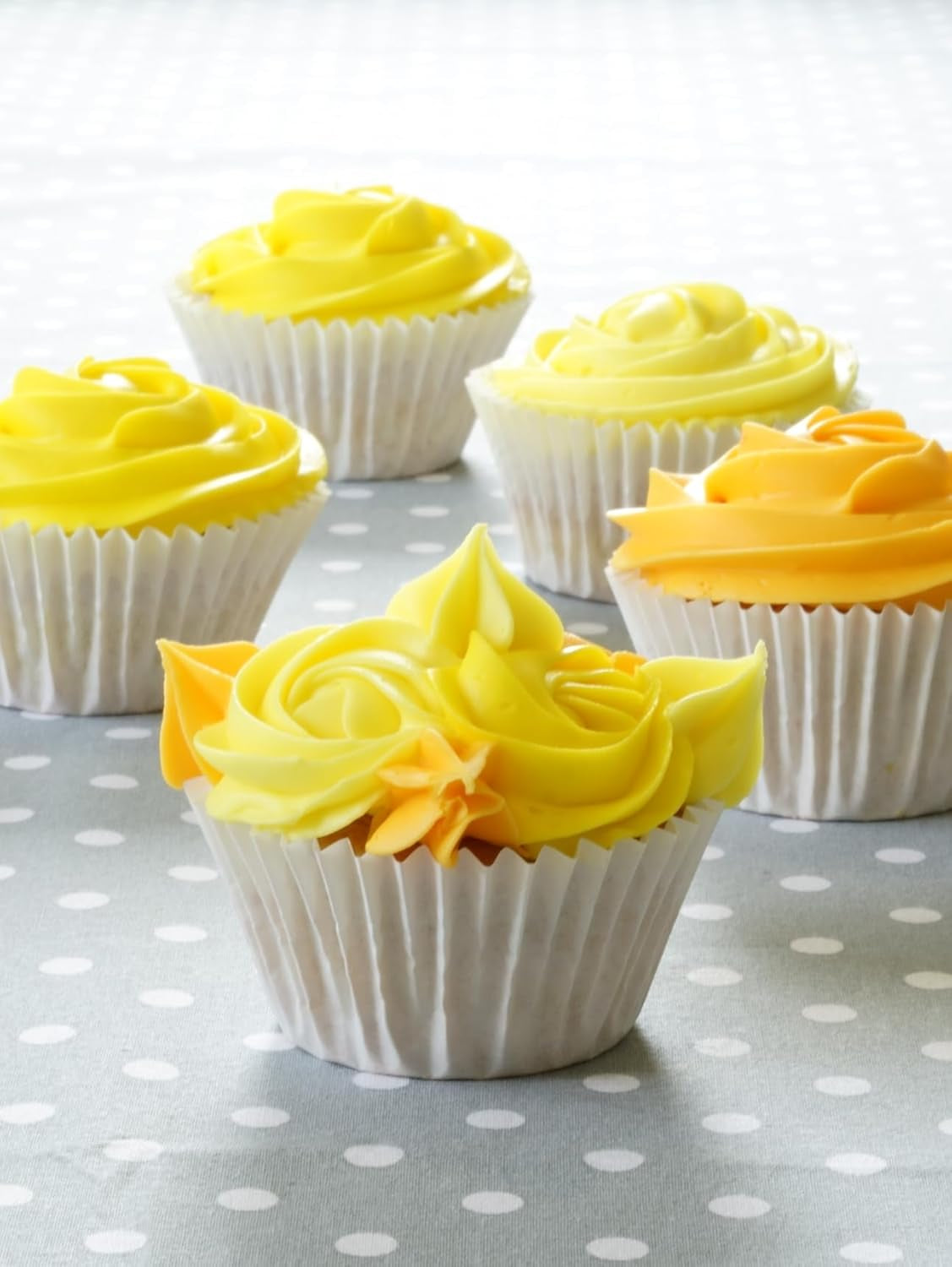 Sugarflair Pasta colorante alimentare giallo set da 4 pasta colorante alimentare fondente marzapane pasta di zucchero crema al burro e altro ancora: narciso giallo canarino crema uovo melone set da 4