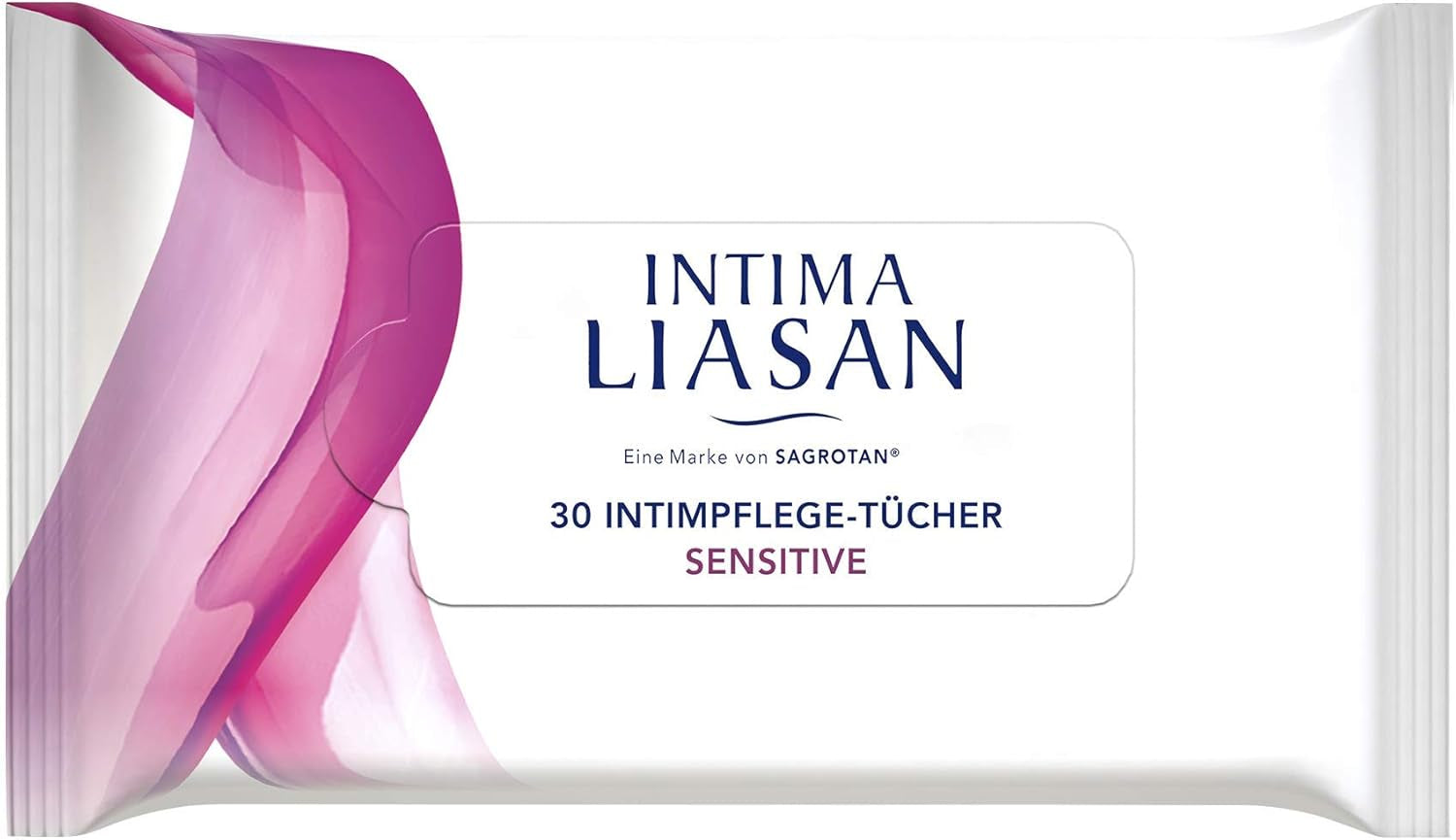 Intima Liasan di Sagrotan Assorbenti intimi Sensitive, senza sapone e senza alcool, 30 pezzi