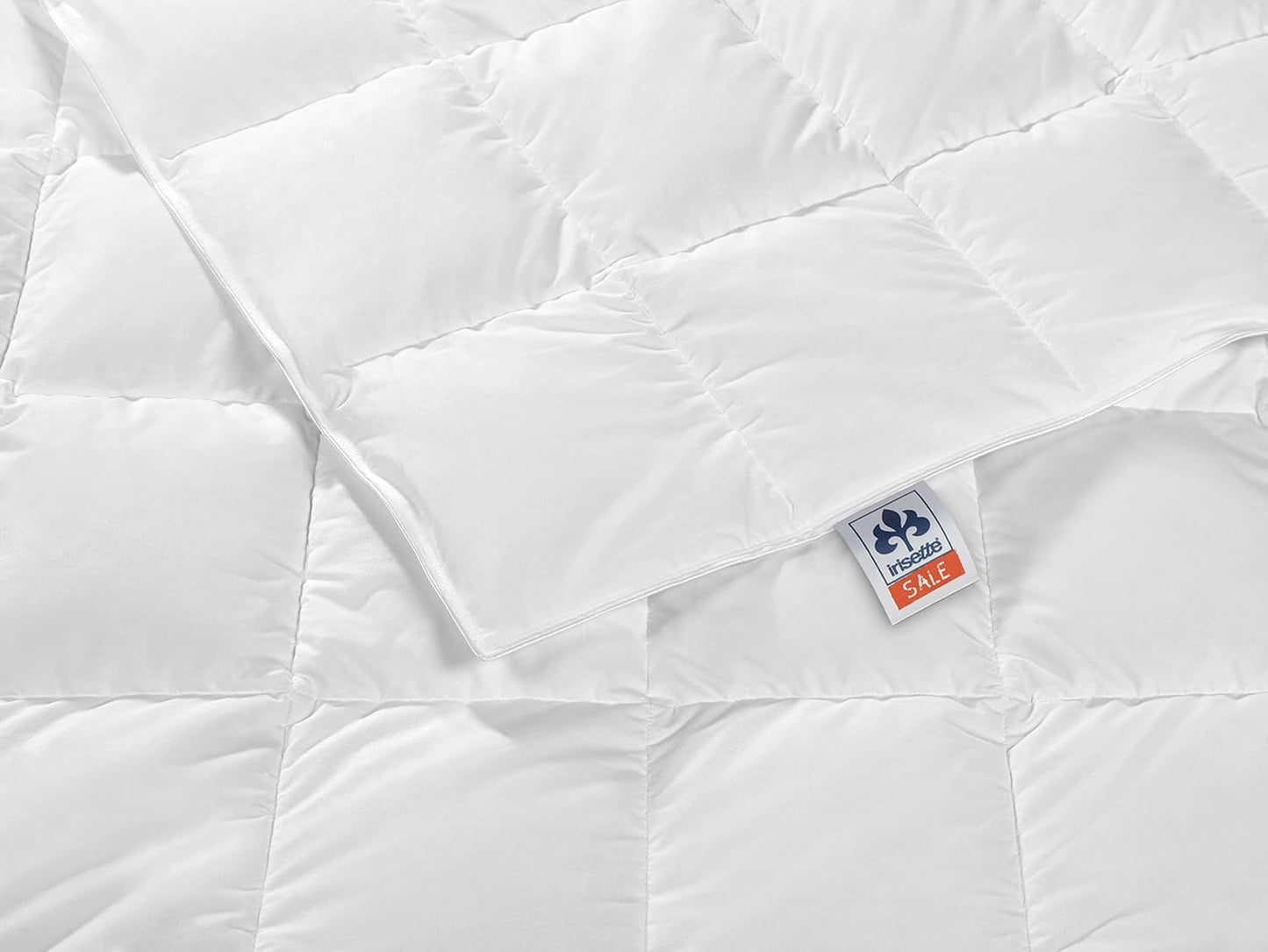 Piumino Irisette Nora Piumino estivo leggero con fodera in cotone 100%, imbottitura in piuma 100% classe I, 135 X 200 cm, certificato Oeko-Tex, prodotto secondo lo standard di qualità tedesco Trapunte e trapunte Naty Shop Light 135 X 200 Cm