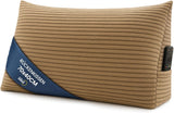 Cuscino in piuma, cuscino schienale, cuscino in velluto, larghezza 70 cm - cuscino lettura per letto, divano e divano, cuscino divano grande, cuscino da parete, cuscino divano, cuscino lettura, cuscino supporto schiena, grigio chiaro