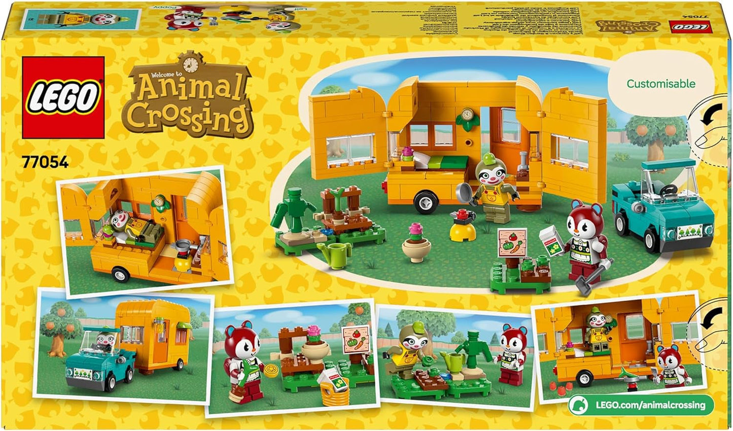 LEGO Animal Crossing Caravan e Giardino di Gerd Set Gioco di Ruolo Auto Giocattolo per Bambini di 7 Anni Ragazze e Ragazzi Regalo Videogioco Giocattolo con Figure di Animali 77054 Set di Costruzioni Besuche den LEGO-Store