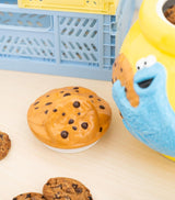 Grupo Erik Barattolo per biscotti in ceramica Sesame Street Cookie Monster - Barattolo per biscotti con coperchio Grande 21,0 x 27,0 x 22,0 cm Barattolo con coperchio Merchandise ufficiale Sesame Street Scatole per alimenti Naty Shop