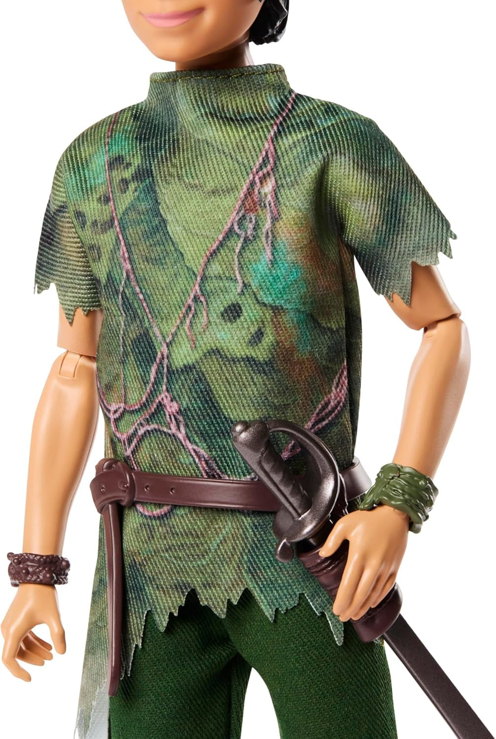 DISNEY Peter Pan e Wendy - personaggi snodabili con costumi tipici e accessori rimovibili, pantaloni in materiale morbido, per riprodurre le scene preferite o il gioco creativo, per bambini dai 3 anni in su, HNY36