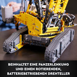 LEGO Technic Liebherr LR 13000 Set gru cingolata, costruisci il miglior modello di veicolo da costruzione telecomandato con app Control+, gru con sistema di verricello e braccio di sollevamento, kit modello grande per adulti 42146 Besuche Den LEGO-Store