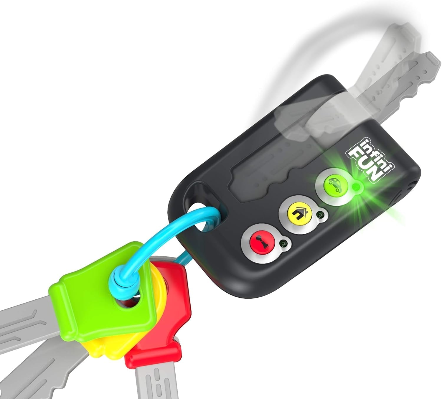 My Duo High-Tech Phone + Key - Un telefono e una chiave molto realistici. - Giocattolo per molteplici progetti di apprendimento a partire da 12 mesi Bebe Naty Shop Toys