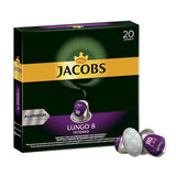 Jacobs Kaffeekapseln Guten Morgen XL Intense - 10er Pack (10 x 20 Getränke) & Kaffeekapseln Lungo Intenso, Intensität 8 von 12, 200 Nespresso®* compatibile Kapseln, 10 x 20 Getränke