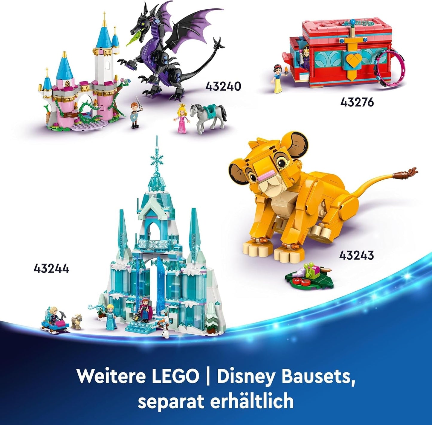 LEGO Ç€ Disney Encanto Magical House of Madrigals Casa delle bambole per bambini con Mirabel Play Figure Building Toy per ragazze e ragazzi a partire da 7 anni 43245 Set da costruzione Besuche den LEGO-Store