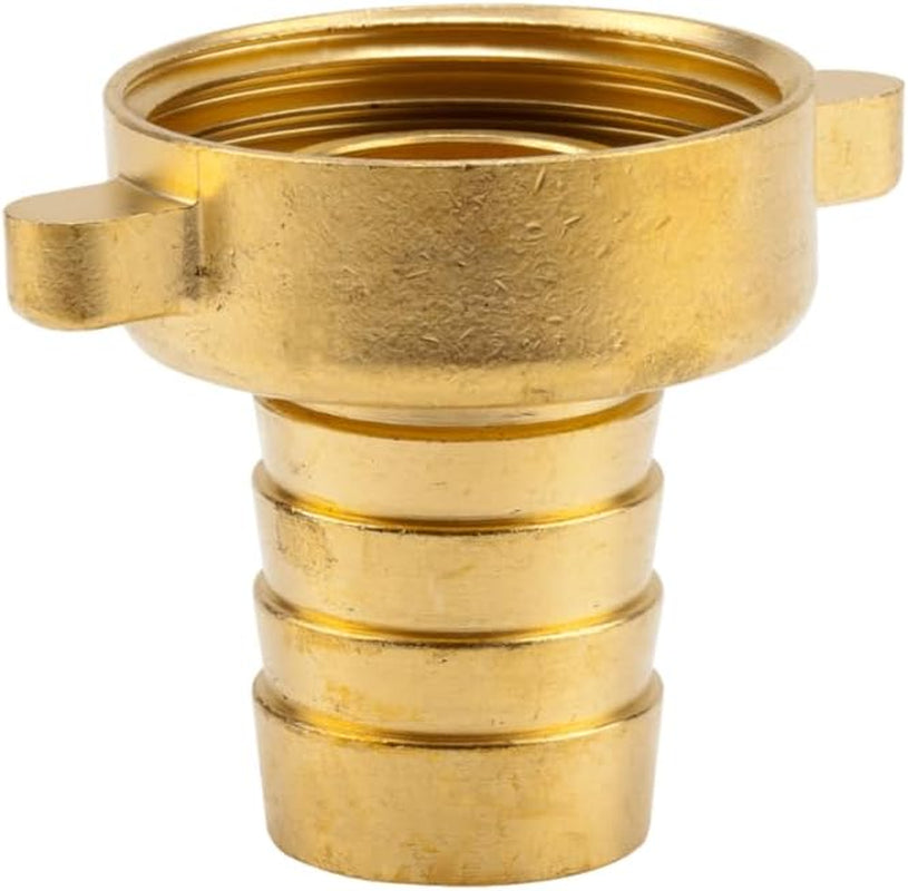 Gardena Raccordo per tubo in ottone, 2 pezzi: raccordo in ottone di alta qualità, filettatura 26,5 mm (G 3/4"), per tubi da 1/2" (13 mm) (7140-20)