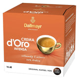 Dallmayr Crema d'Oro, XXL-Vorratsbox & Dallmayr Crema d'Oro intensa (48 Kaffeekapseln, Intensität 9 von 12, 100% Arabica-Bohnen), Confezione da 3 (3x16 Kapseln)