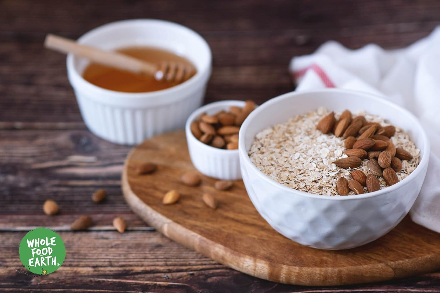 Farina d'Avena Integrale Terra 2 kg | Non OGM | Ricco di fibre