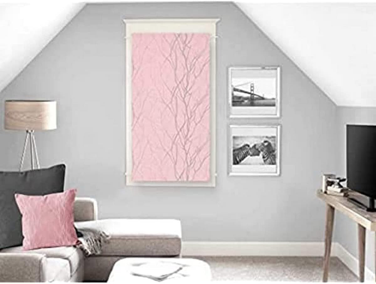 Soleil D'Ocre Liane Bise-Bise, Poliestere, Bianco, 70 X 200 Cm Piumini e trapunte Naty Shop Rosa H90 X L45 Cm (confezione da 1)